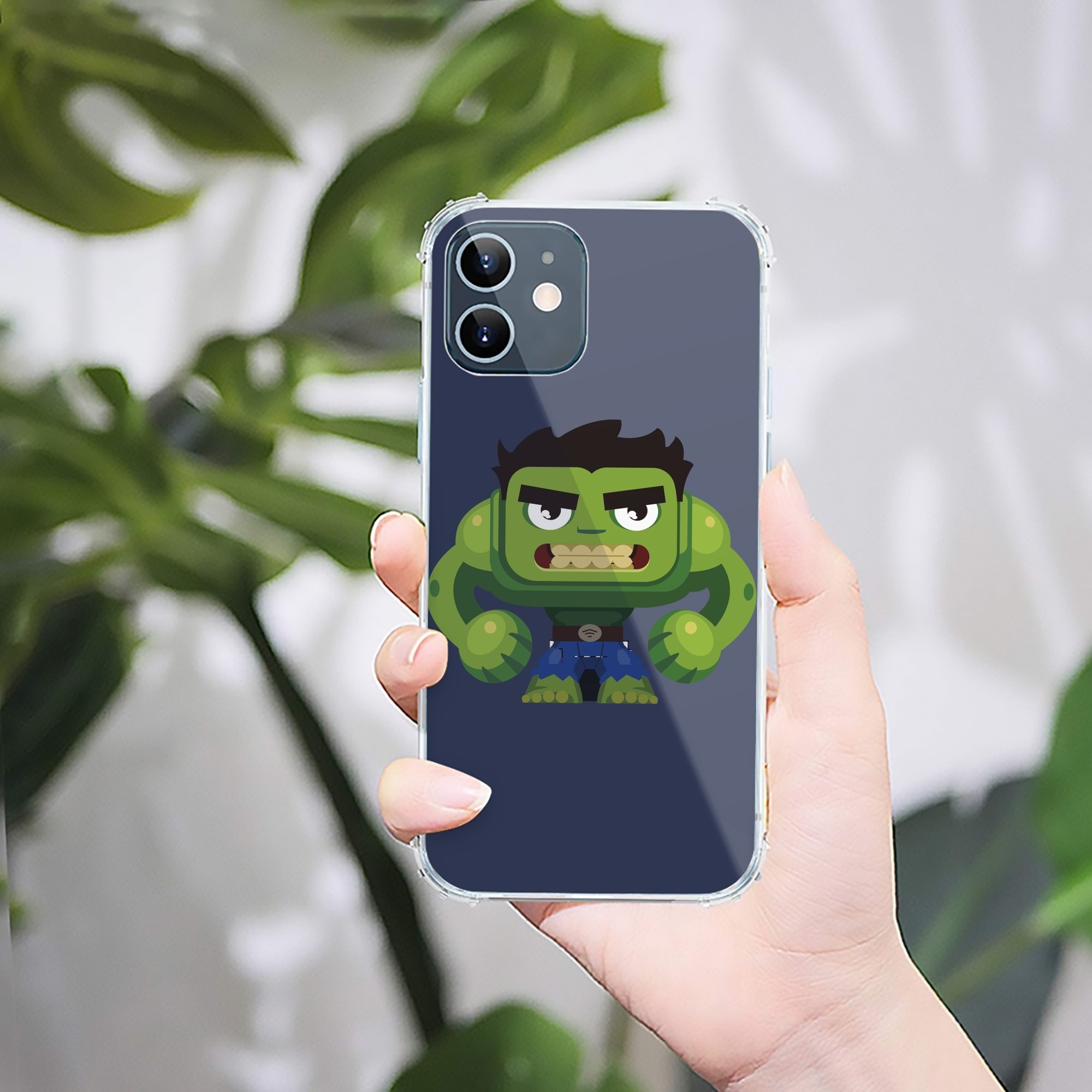 （画像用） アベンジャーズ The Avengers 【iPhone 12シリーズ対応】透明スマホケース（クリアソフトケース）